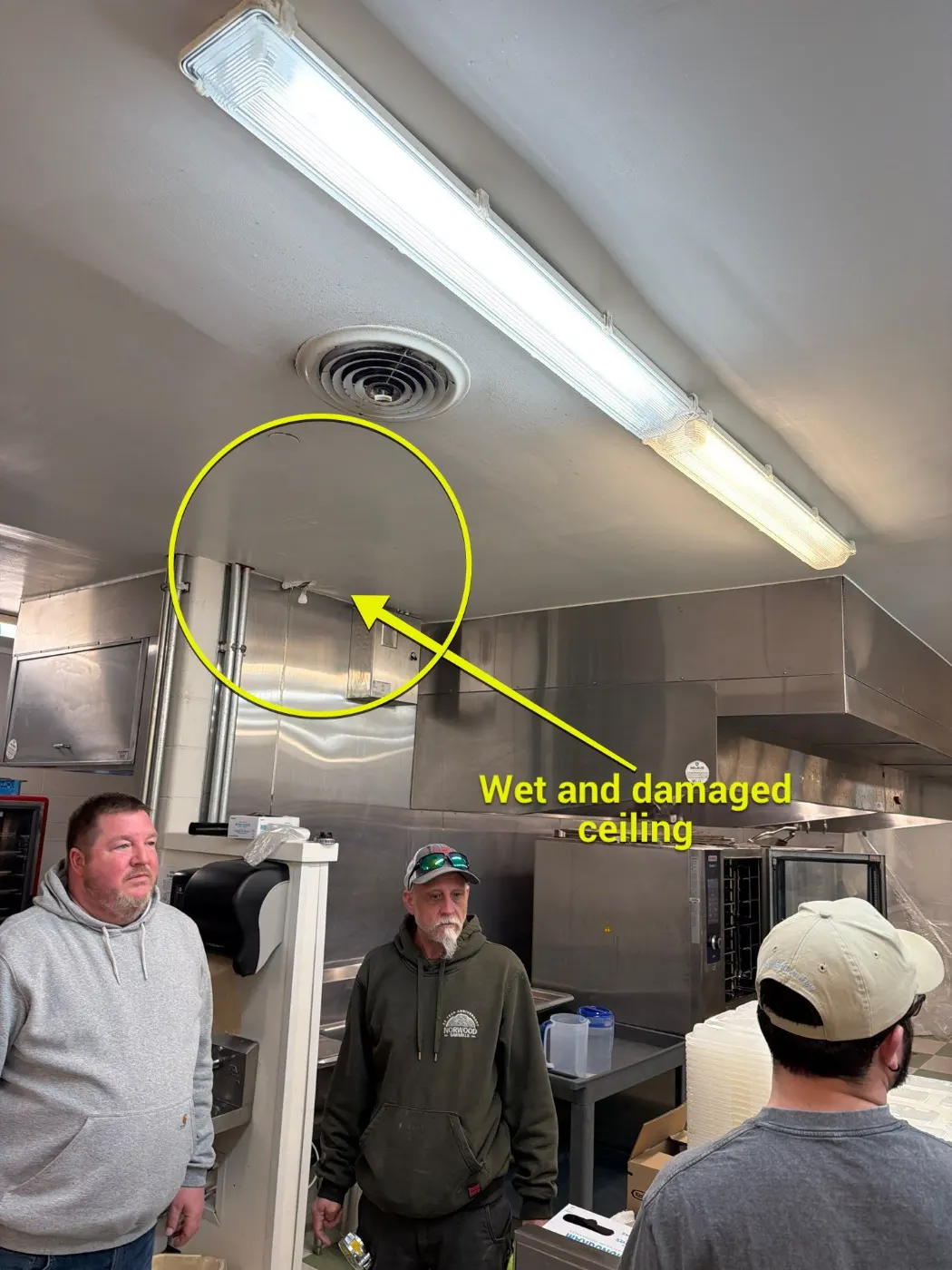 After-hours dry-out at Albany commercial property